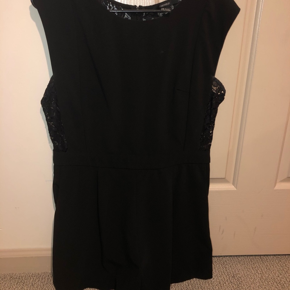Black forever 21 romper